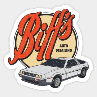 Biff's Auto Detailing Sticker